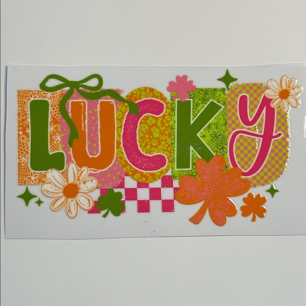 Lucky Cup Decal